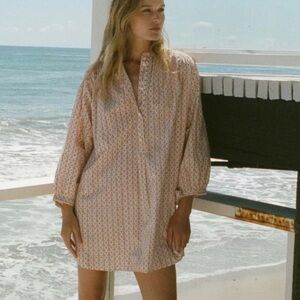 Doen Pink Long Sleeve Dress